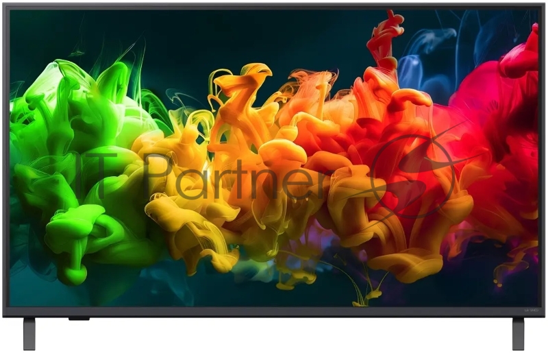 Телевизор LG 43" 43QNED80B6B черный Mini LED UHD 60Hz Smart TV webOS