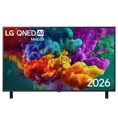 Телевизор LG 55" 55QNED85B6C.ARUG черный Mini LED QNED UHD 120Hz Smart TV webOS