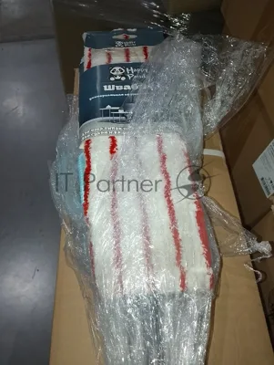 (Поврежденная упаковка) Швабра HP-M07 Happy Panda DUO телескоп 120см с насадкой лапша+бархат