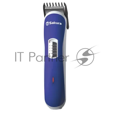 (Распродажа) Триммер электр SAKURA SA-5526BL 3мм нас аккум Soft Touch