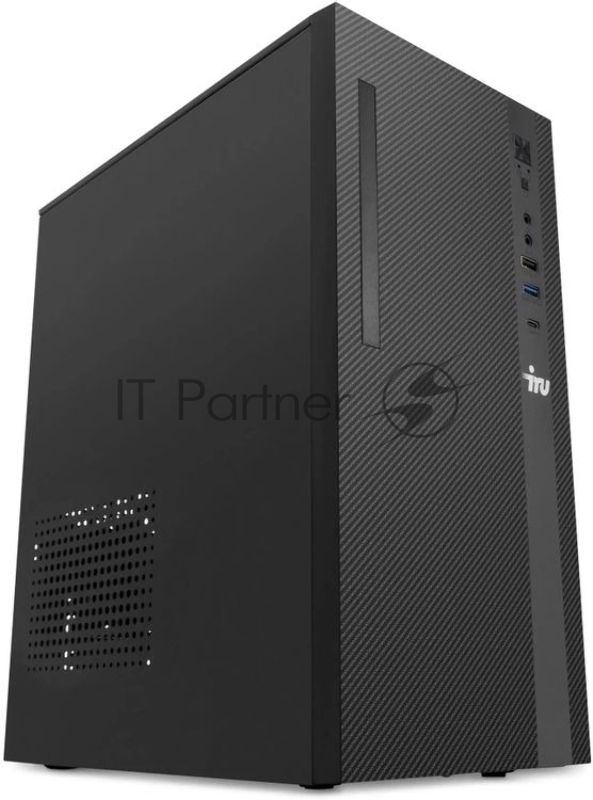 Компьютер IRU Planio 310H6SC MT i3 12100F (3.3) 8Gb SSD256Gb GT610 2Gb Windows 11 Pro GbitEth 230W черный (2153491)