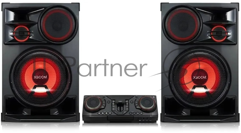 Минисистема LG CL98-FS черный 3500Вт FM USB BT