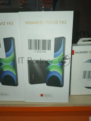 (Б/У) Мобильный телефон HUAWEI NOVA Y63 6/128GB GFY-LX1 51098HTY BLACK [Cм.описание!]