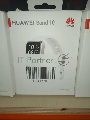 (Б/У) Фитнес-браслет HUAWEI BAND 10 WHITE 55020ELD NOR-B29 [Cм.описание!]