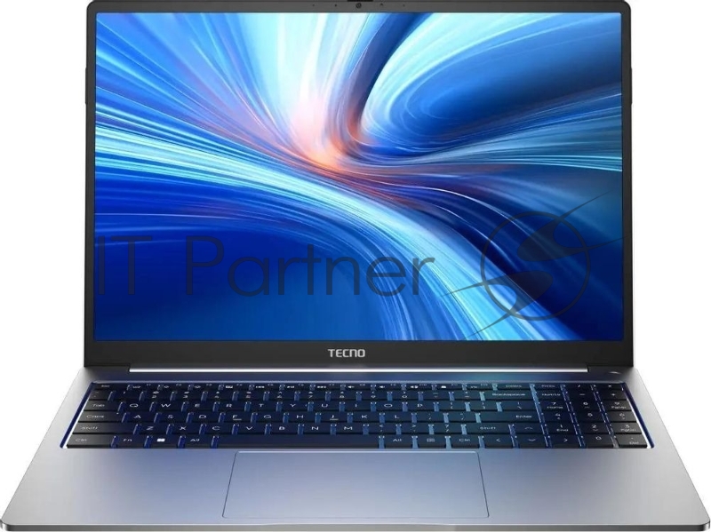 Ноутбук Tecno MegaBook T16RA/16"/IPS/Intel Core i5 13420H/16Gb/1Tb SSD/Intel UHD Graphics/Windows 11 Home/серый/1.74kg