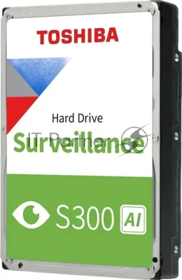 Жесткий диск HDD Toshiba S300 AI 8Tb 7200rpm SATA III 512Mb 3.5"