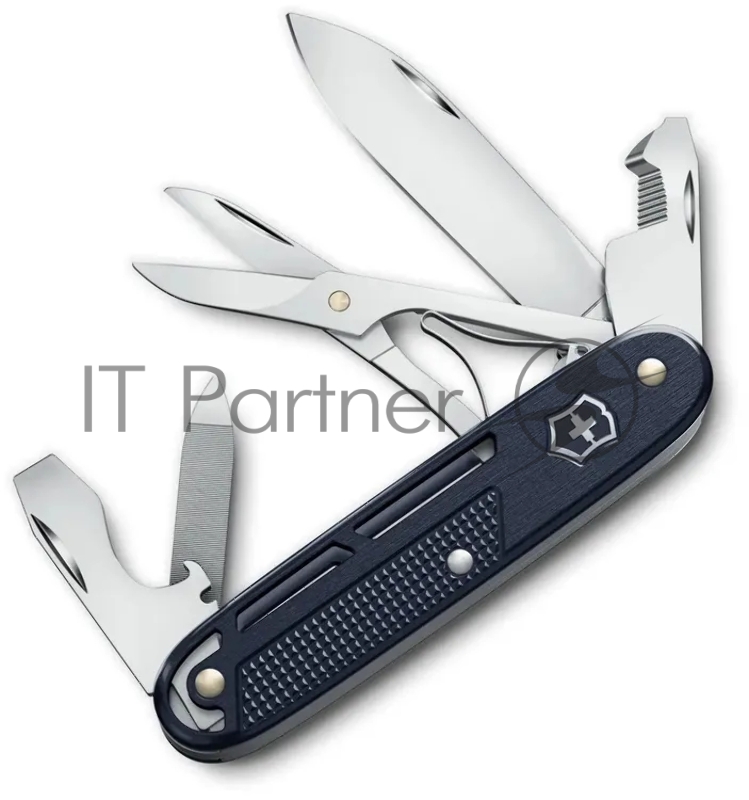 Нож перочинный Victorinox Synergy X Alox (0.8226.22) 93мм синий карт.коробка