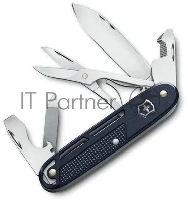 Нож перочинный Victorinox Synergy X Alox (0.8226.22) 93мм синий карт.коробка