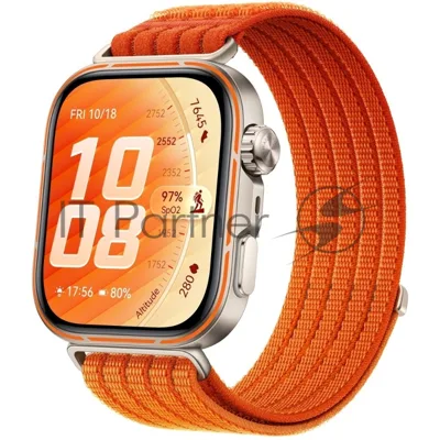 Смарт-часы Huawei Watch FIT 5 Pro, 1.92", AMOLED, Bluetooth, NFC, IP6X, оранжевый