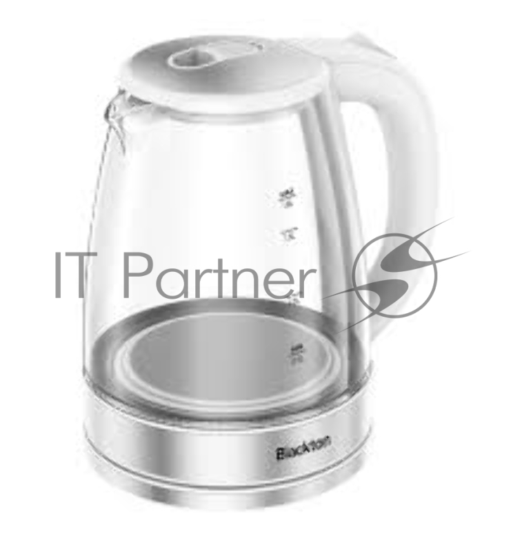 Чайник электрический Blackton Bt KT1729G белый/серебристый, 1.8 л, 1500 Вт, скрытый нагревательный элемент