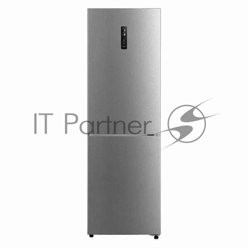 Холодильник General Electronics GE-ID401s серый двухкамерный 256/104л морозилка снизу, No Frost