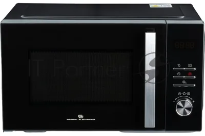 Микроволновая печь General Electronics GE-DS525B черный, 25 л, 900 Вт, переключатели — электронный
