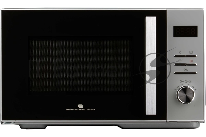 Микроволновая печь General Electronics GE-DS525S серебро, 25 л, 900 Вт, переключатели — электронный