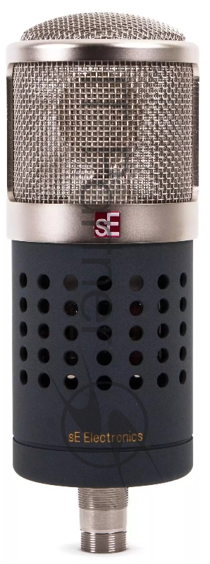 Микрофон конденсаторный sE Electronics [GEMINI II] двухламповый, 20 Гц - 20 кГц, кардиоида, в комплекте: держатель "паук", блок питания со шнуром, микрофонный кабель, металлический и деревянный кейсы.
