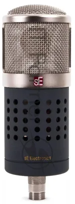 Микрофон конденсаторный sE Electronics [GEMINI II] двухламповый, 20 Гц - 20 кГц, кардиоида, в комплекте: держатель "паук", блок питания со шнуром, микрофонный кабель, металлический и деревянный кейсы.