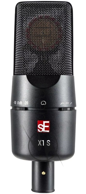 Микрофон конденсаторный sE Electronics X1 S 20 Гц 20 кГц, динамический диапазон: 131 / 141 / 151 дБ, кардиоида, комплектация: поворотный микрофонный зажим, адаптер с резьбой