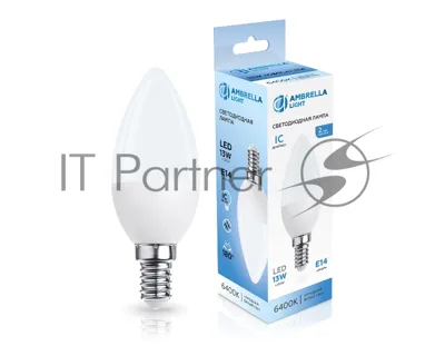 Светодиодная лампа 371316 LED C37 13W IC E14 6400K 175-265V