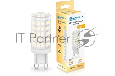 Лампа светодиодная Ambrella light 100903 LED G9 9W 2700K 220-240V