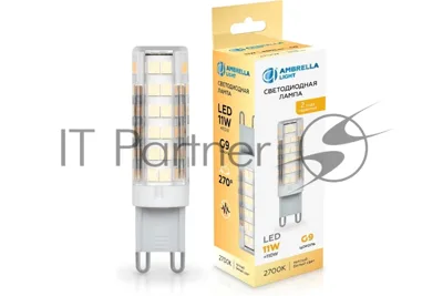 Лампа светодиодная Ambrella light 101103 LED G9 11W 2700K 220-240V