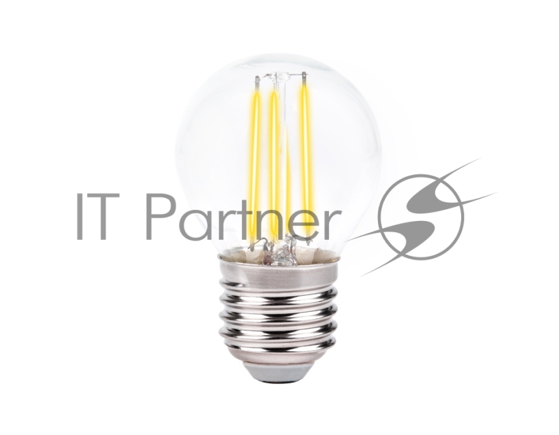 Светодиодная лампа Ambrella light 203915 Filament LED G45-F 6W E27 4200K (60W)