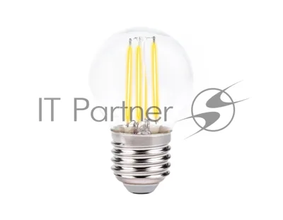 Светодиодная лампа Ambrella light 203915 Filament LED G45-F 6W E27 4200K (60W)