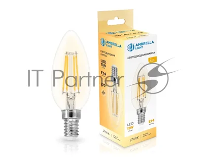 Лампа светодиодная Ambrella light 351113 Filament LED C35 11W E14 2700K 220-240V