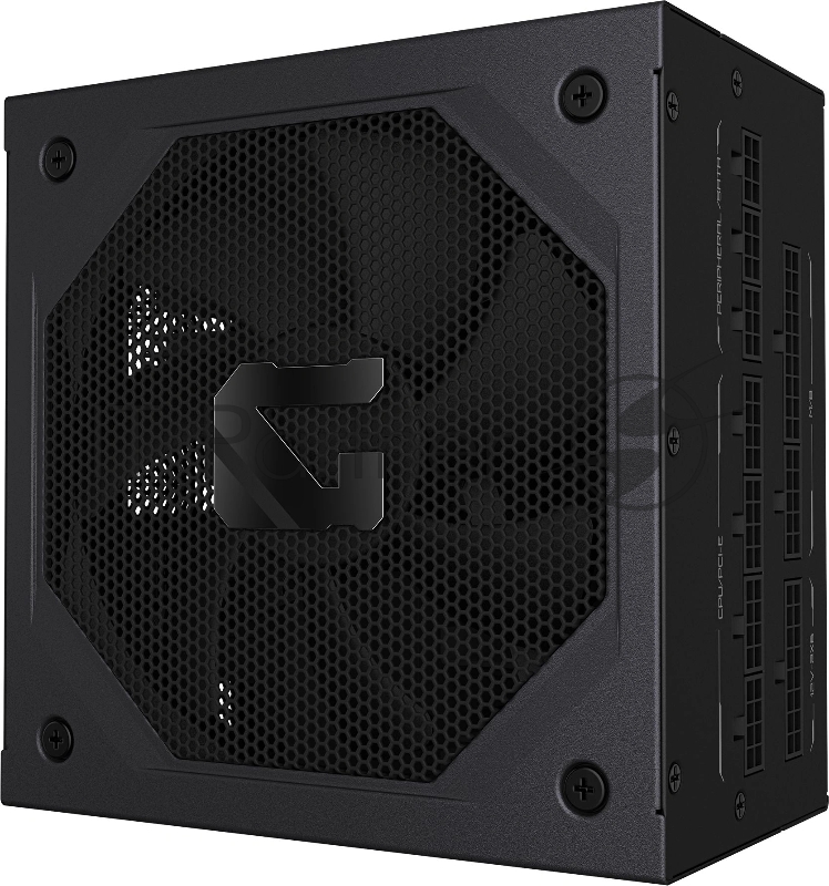 Блок питания GIGABYTE GP-GME750GM PG5, 750Вт, 80+ Gold, 135мм, модульный, черный