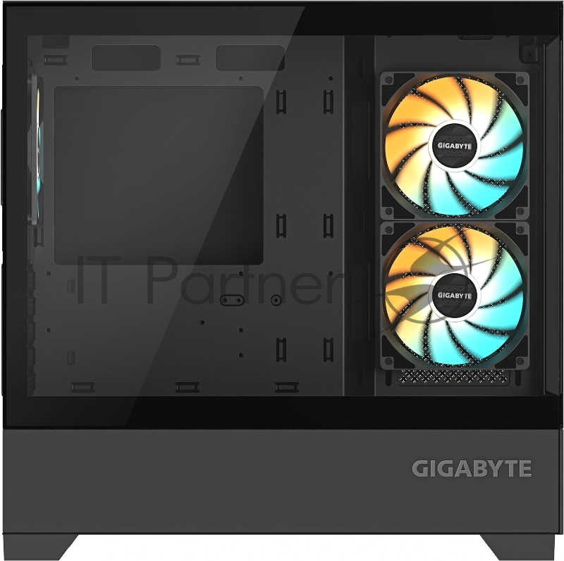 Корпус Gigabyte GB-C201P черный без БП mATX 9x120mm 3x140mm 2xUSB3.0 audio bott PSU