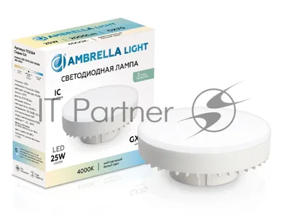 Лампа cветодиодная 702504 LED GX70 25W IC 4000K 180-265V