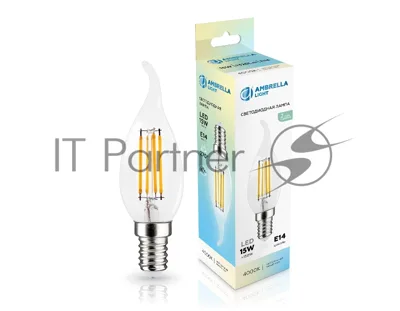 Лампа светодиодная 351524 Filament LED CF35 15W E14 4000K 220-240V