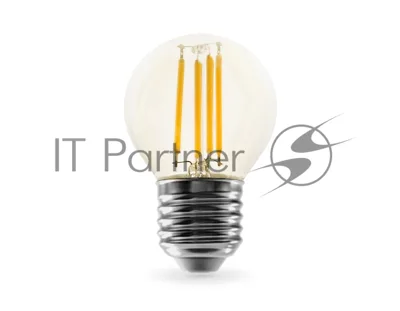 Лампа светодиодная 451524 Filament LED G45 15W E27 4000K 220-240V