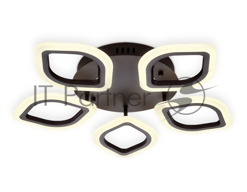 Потолочный светодиодный светильник FA443/5 CF кофе 60W 540*520*80 (ПДУ РАДИО 2.4G)