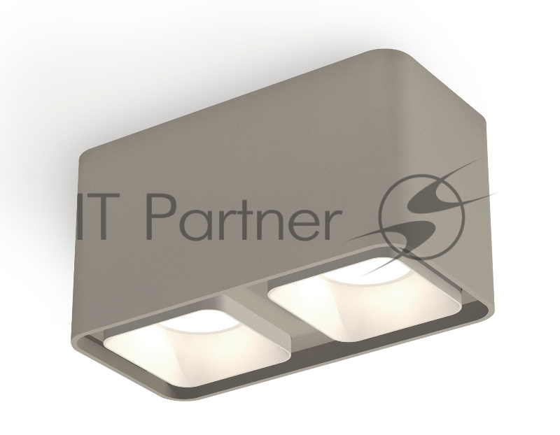 Светильник Ambrella Light XS7852001 SGR/SWH серый песок/белый песок MR16 GU5.3 (C7852, N7701)