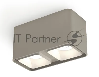 Светильник Ambrella Light XS7852001 SGR/SWH серый песок/белый песок MR16 GU5.3 (C7852, N7701)