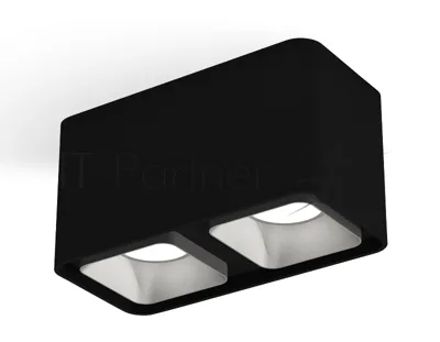 Светильник Ambrella Light XS7851003 SBK/SSL черный песок/серебро песок MR16 GU5.3 (C7851, N7703)