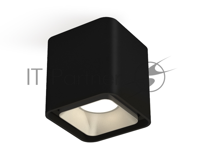Светильник Ambrella Light XS7841003 SBK/SSL черный песок/серебро песок MR16 GU5.3 (C7841, N7703)
