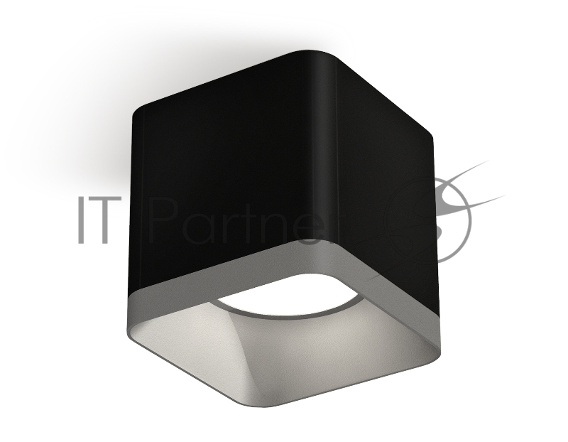 Светильник Ambrella Light XS7806003 SBK/SSL черный песок/серебро песок MR16 GU5.3 (C7806, N7703)