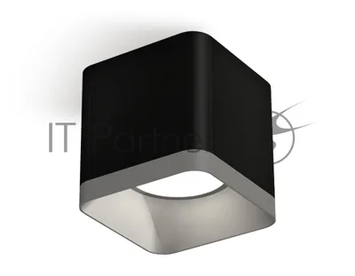 Светильник Ambrella Light XS7806003 SBK/SSL черный песок/серебро песок MR16 GU5.3 (C7806, N7703)