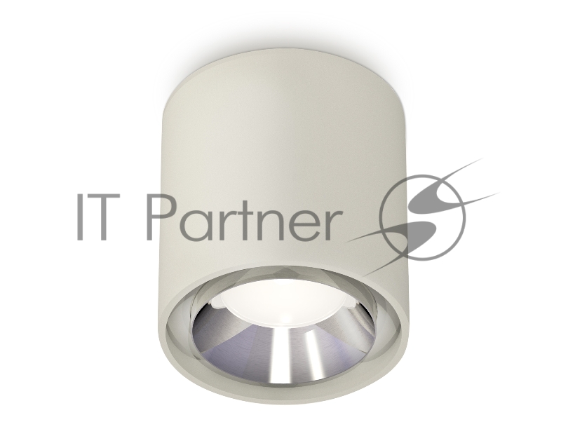 Светильник Ambrella Light XS7724003 SGR/PSL серый песок/серебро полированное MR16 GU5.3 (C7724, N7032)