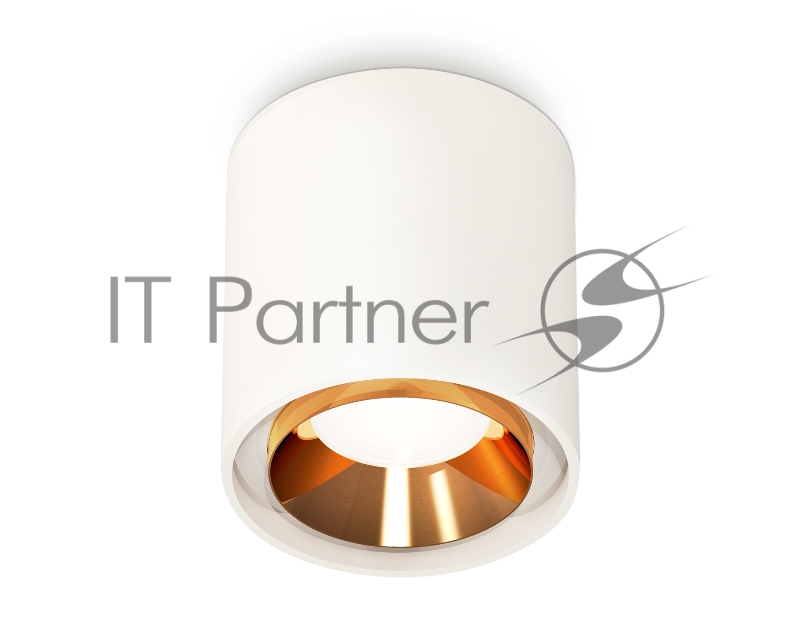 Светильник Ambrella Light XS7722004 SWH/PYG белый песок/золото желтое полированное MR16 GU5.3 (C7722, N7034)