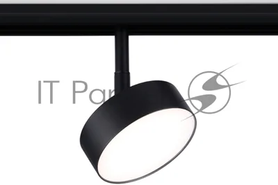 Светильник трековый светодиодный GL3853 BK черный IP20 12W 4200K 48V D95*30