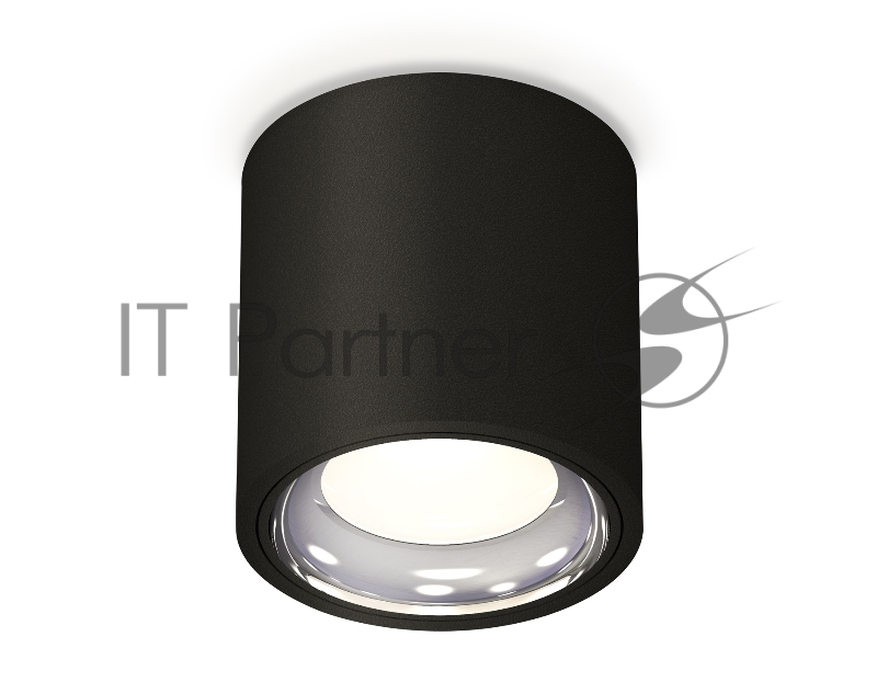 Светильник Ambrella Light XS7532011 SBK/PSL черный песок/серебро полированное MR16 GU5.3 (C7532, N7023)