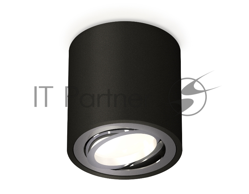 Светильник Ambrella Light XS7532003 SBK/PSL черный песок/серебро полированное MR16 GU5.3 (C7532, N7003)