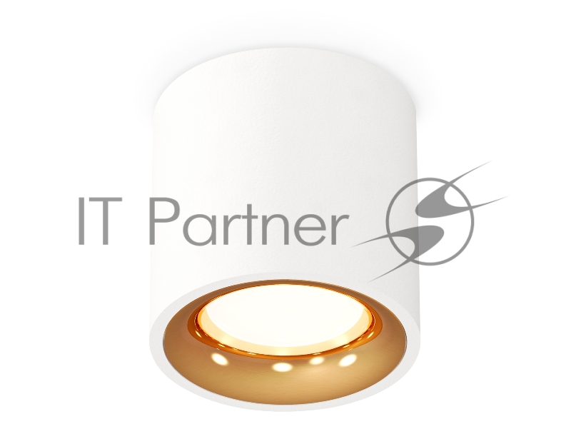 Светильник Ambrella Light XS7531024 SWH/PYG белый песок/золото желтое полированное MR16 GU5.3 (C7531, N7014)