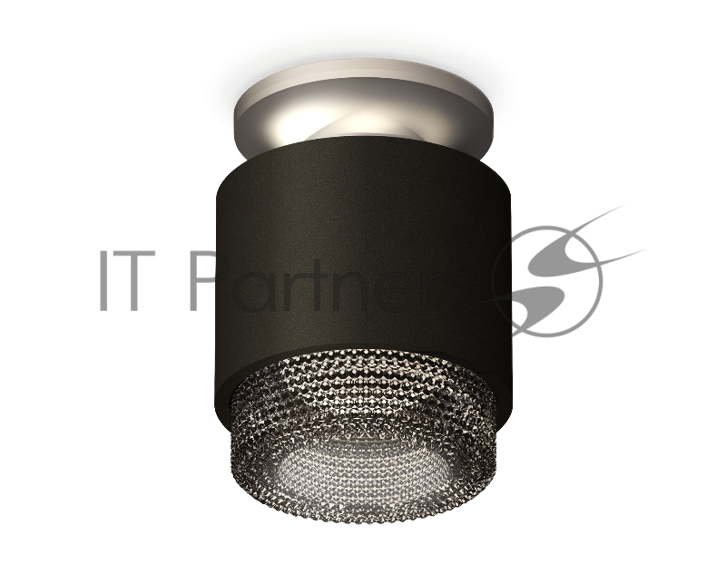 Светильник Ambrella Light XS7511102 SBK/MCH/BK черный песок/хром матовый/тонированный MR16 GU5.3 (N7928, C7511, N7192)