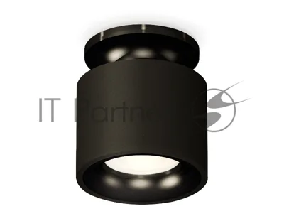 Светильник Ambrella Light XS7511061 SBK/PBK черный песок/черный полированный MR16 GU5.3 (N7926, C7511, N7011)