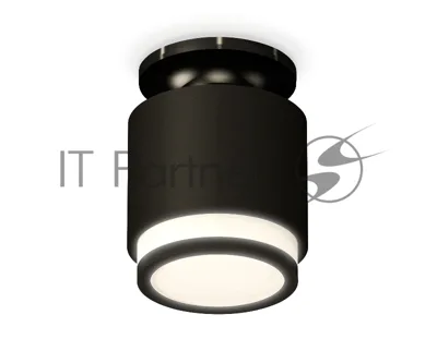 Светильник Ambrella Light XS7511063 SBK/PBK/FR черный песок/черный полированный/белый матовый MR16 GU5.3 (N7926, C7511, N7121)