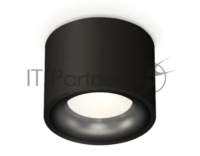 Светильник Ambrella Light XS7511021 SBK/PBK черный песок/черный полированный MR16 GU5.3 (C7511, N7011)
