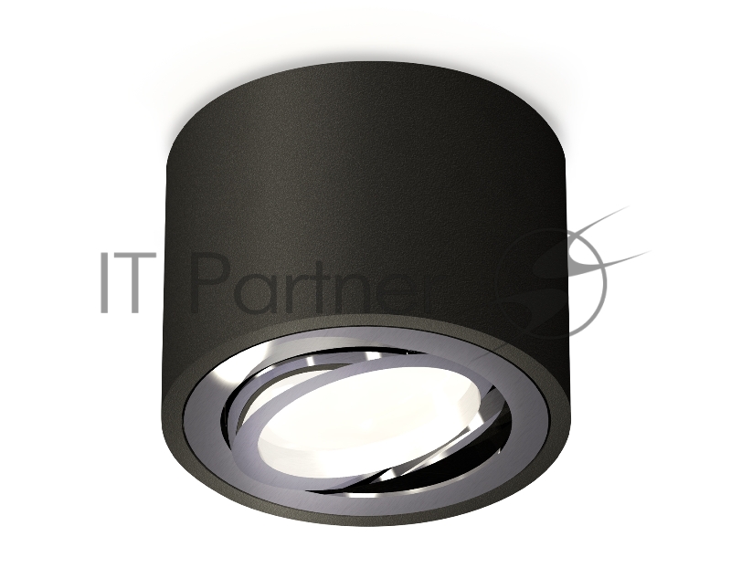 Светильник Ambrella Light XS7511003 SBK/PSL черный песок/серебро полированное MR16 GU5.3 (C7511, N7003)