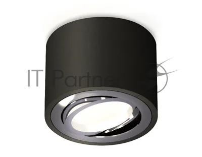 Светильник Ambrella Light XS7511003 SBK/PSL черный песок/серебро полированное MR16 GU5.3 (C7511, N7003)